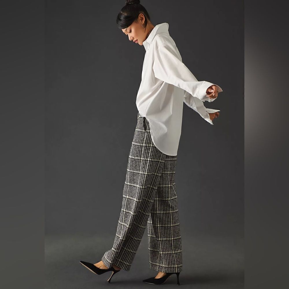 Anthropologie Exquise Plaid Pants NWT